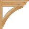 Ekena Millwork Thorton Rough Sawn Traditional Outlooker, Western Red Cedar, 8"W x 28"D x 28"H OUT08X28X28THR01RWR - alternate 2